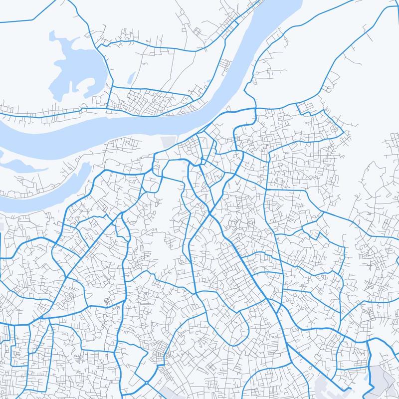 Map of Jambi