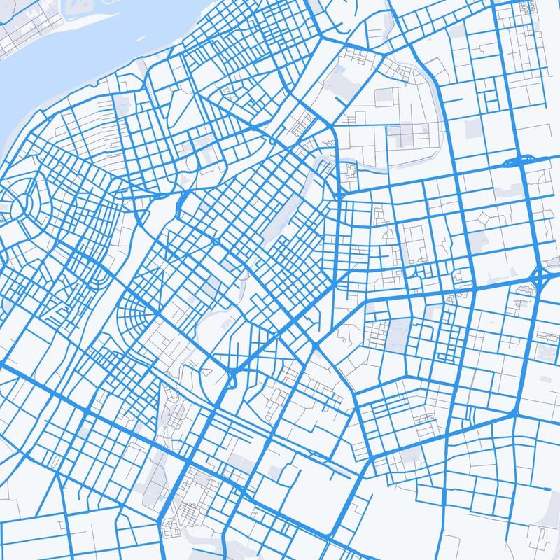 Map of Harbin