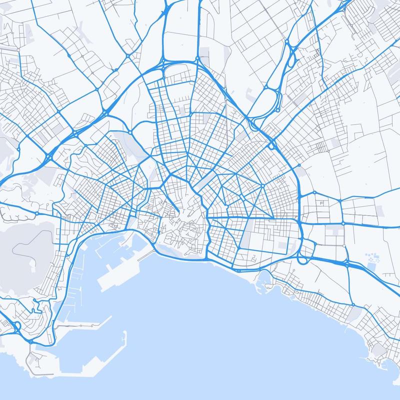 Map of Palma de Mallorca