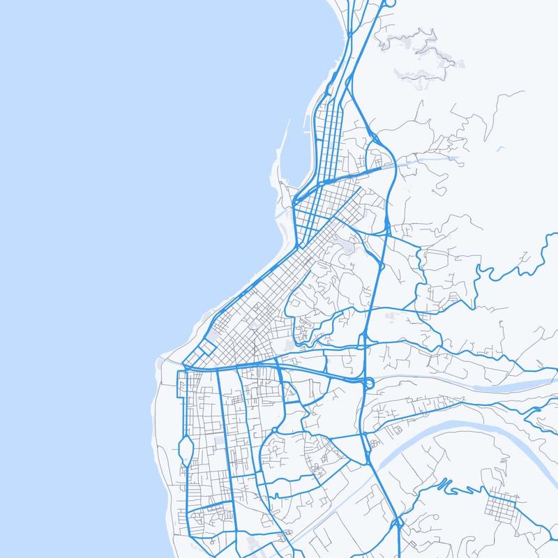 Map of Reggio Calabria
