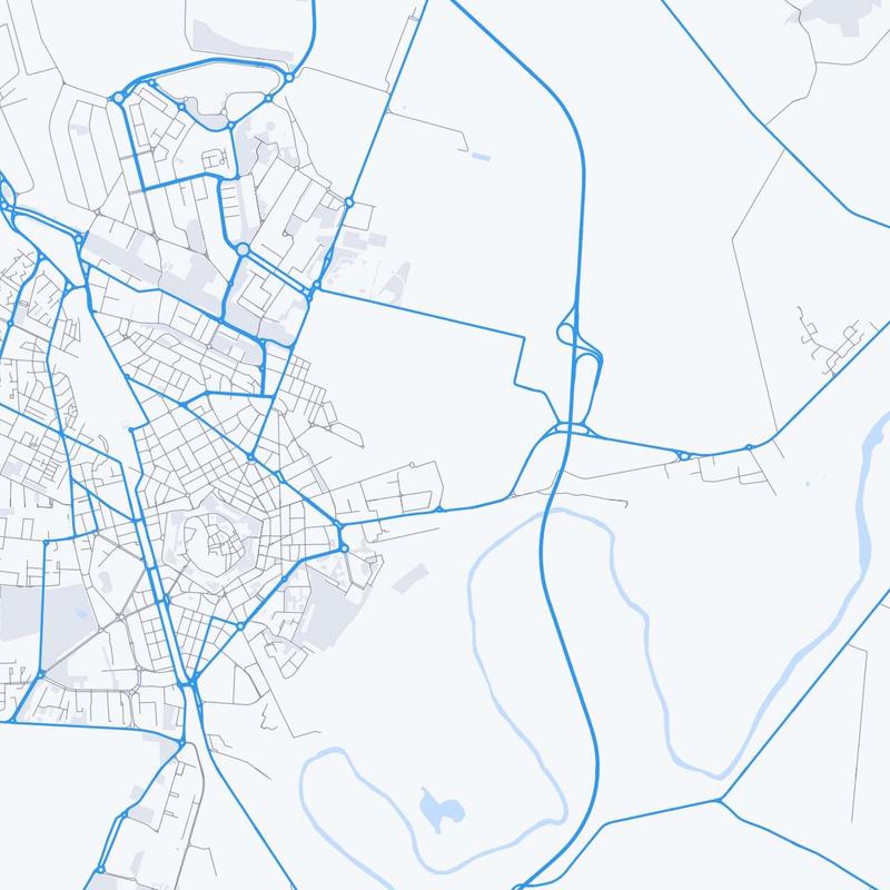 Map of Grosseto