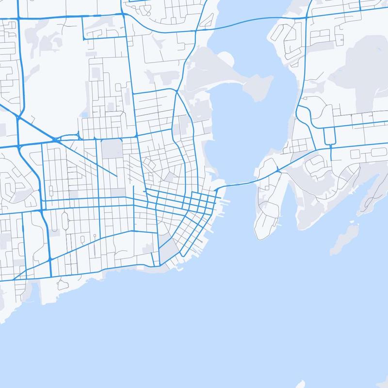 Map of Kingston
