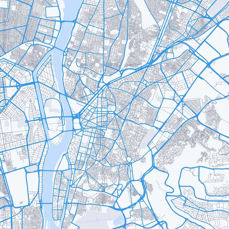Map of Cairo