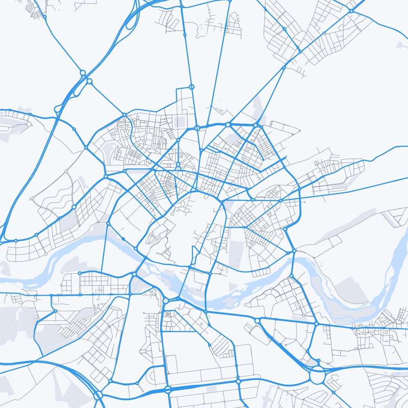 Map of Salamanca
