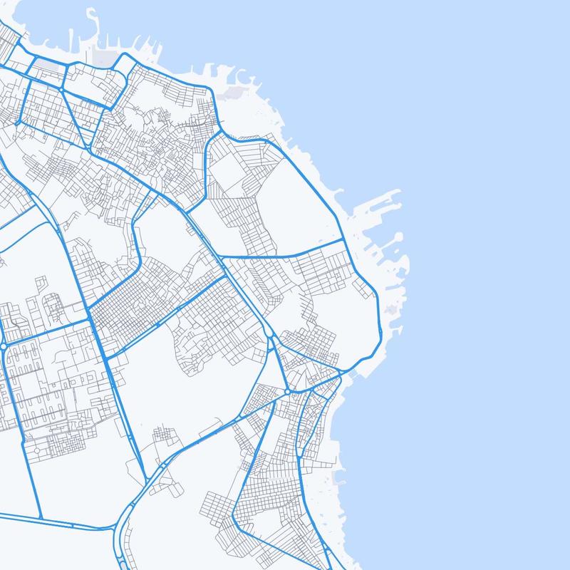 Map of Hurghada