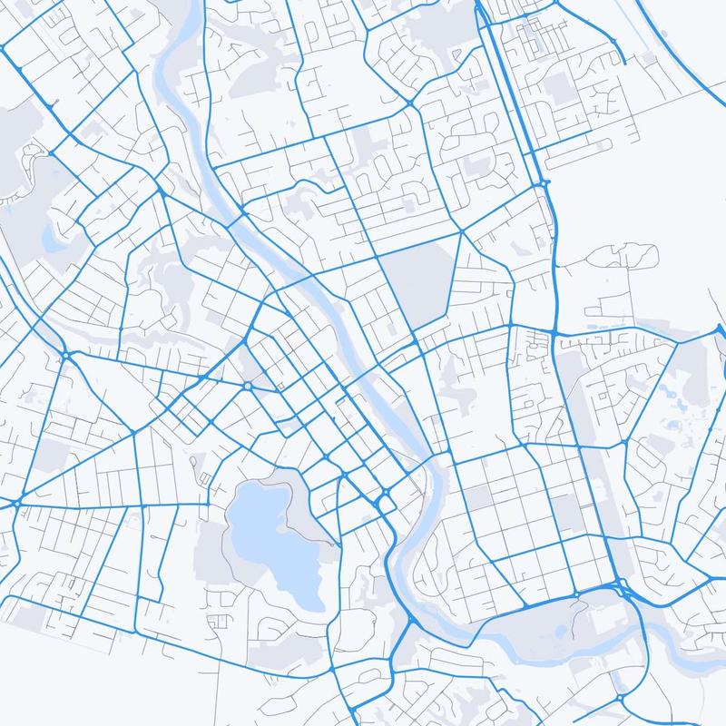 Map of Hamilton
