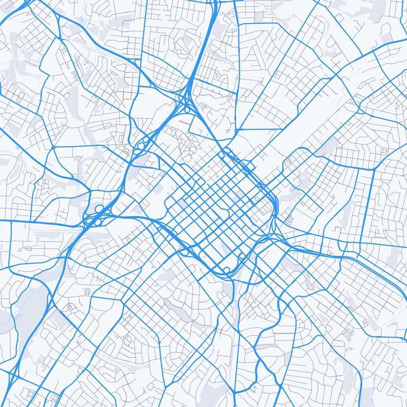 Map of Charlotte