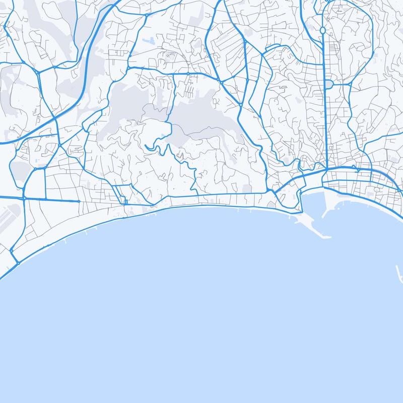 Map of Cannes
