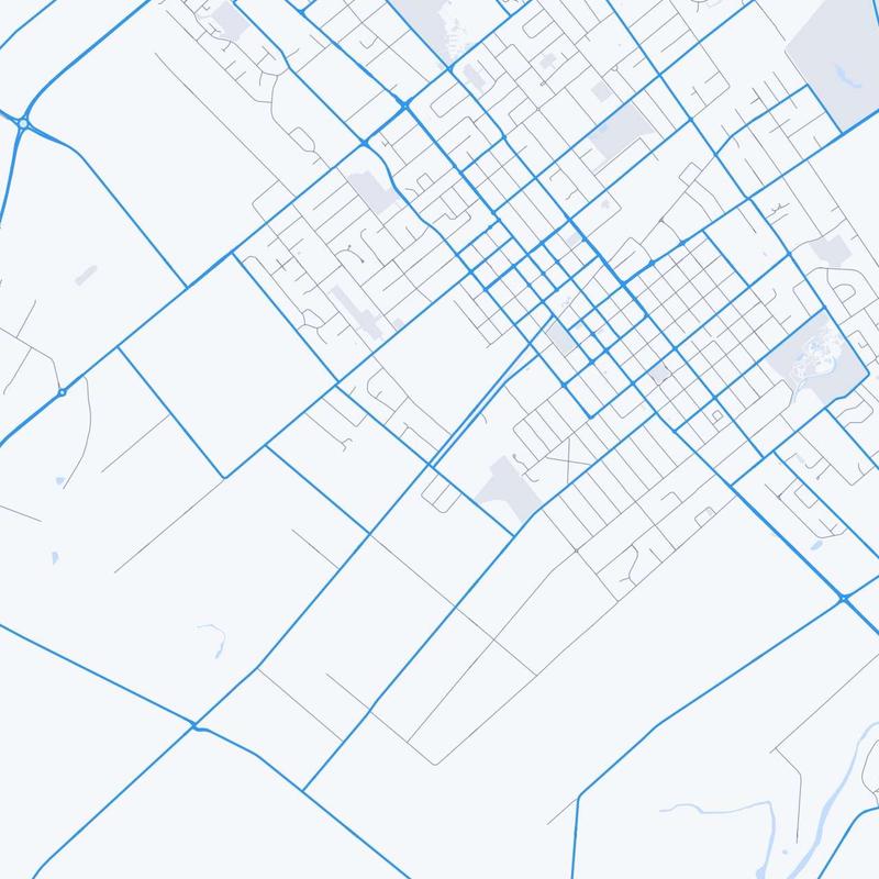 Map of Hastings
