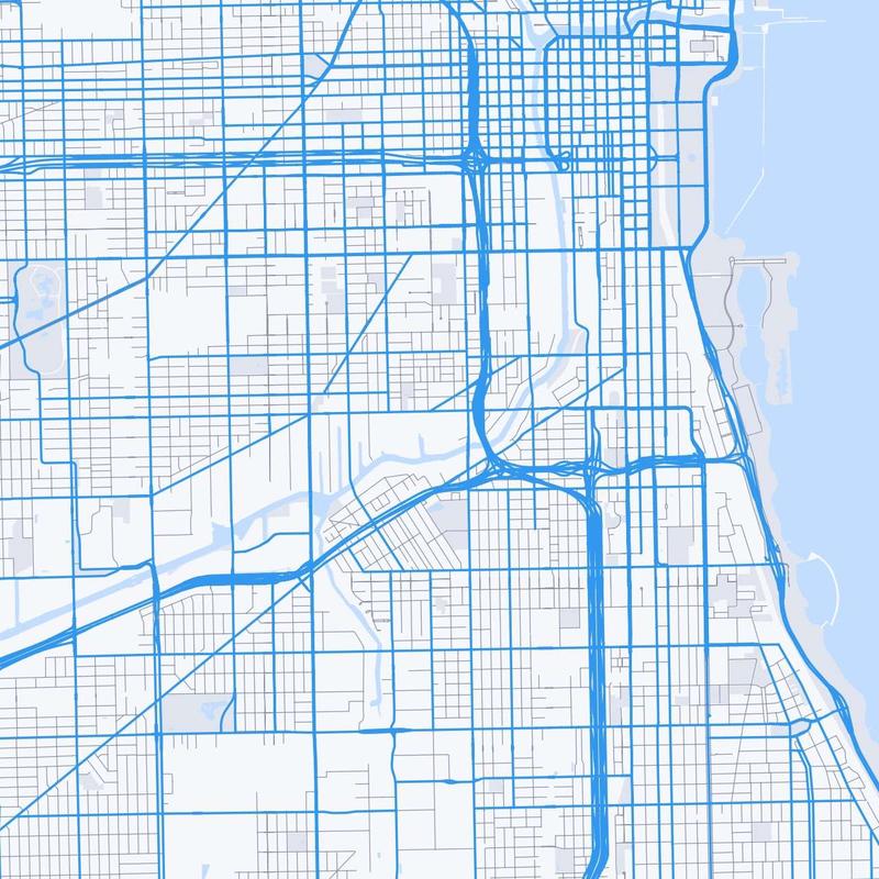 Map of Chicago