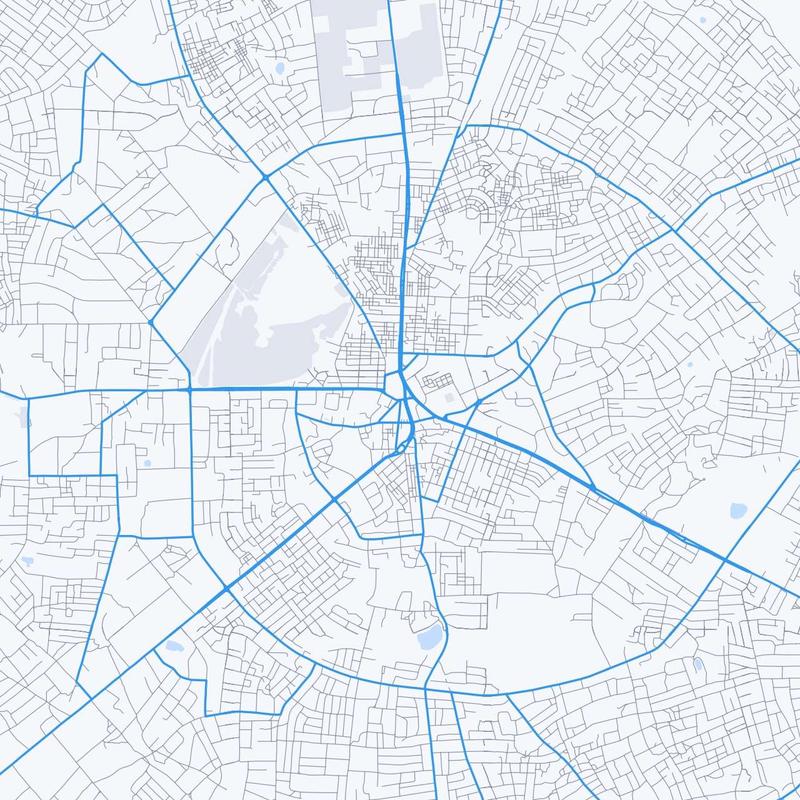Map of Tamale