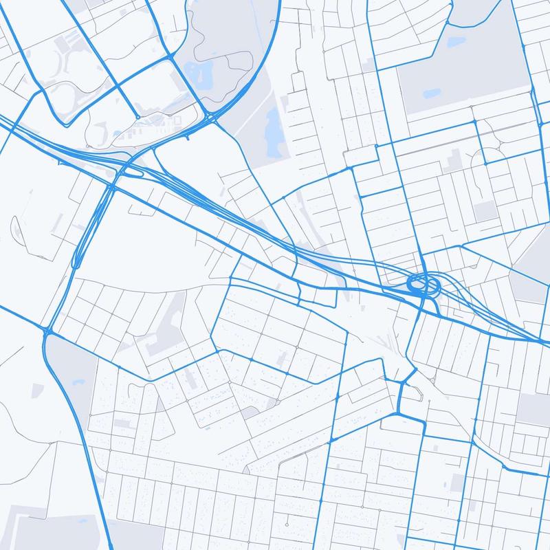 Map of Homebush