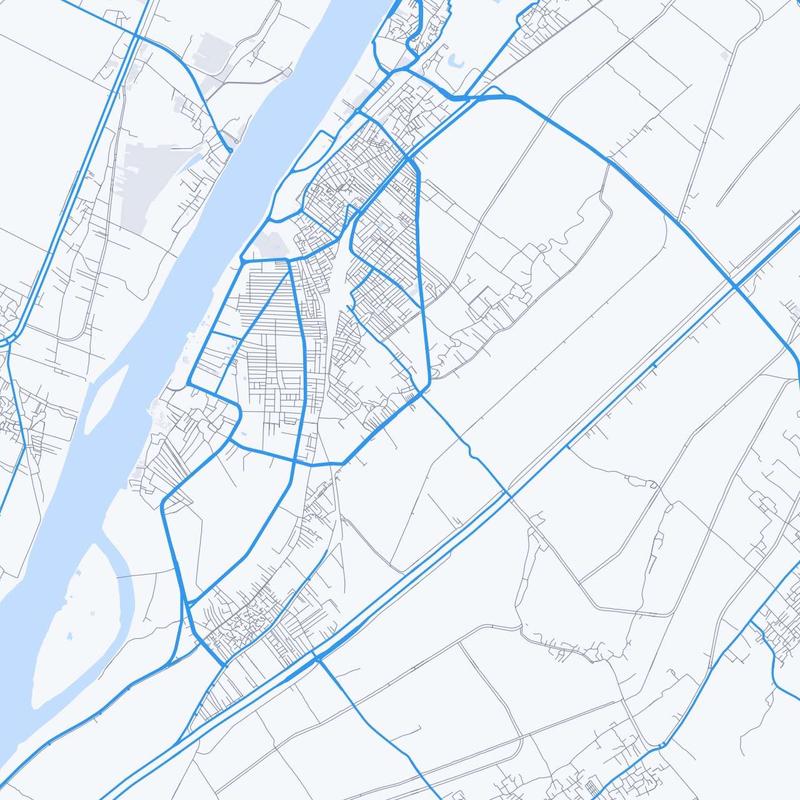 Map of Luxor