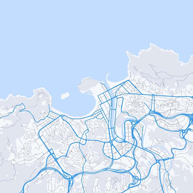 Map of San Sebastian