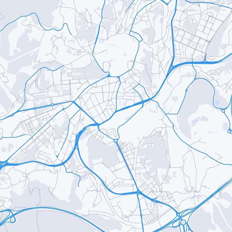 Map of Santiago