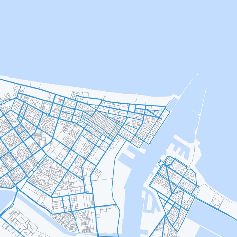 Map of Port Said