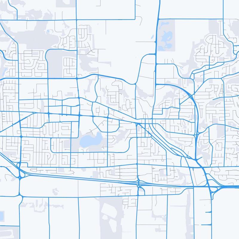 Map of Abbotsford