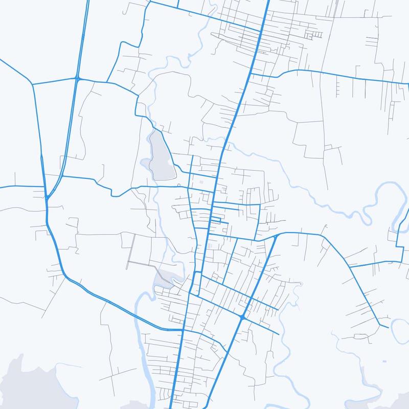 Map of Satun