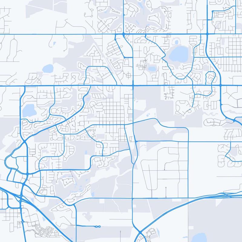 Map of Louisville