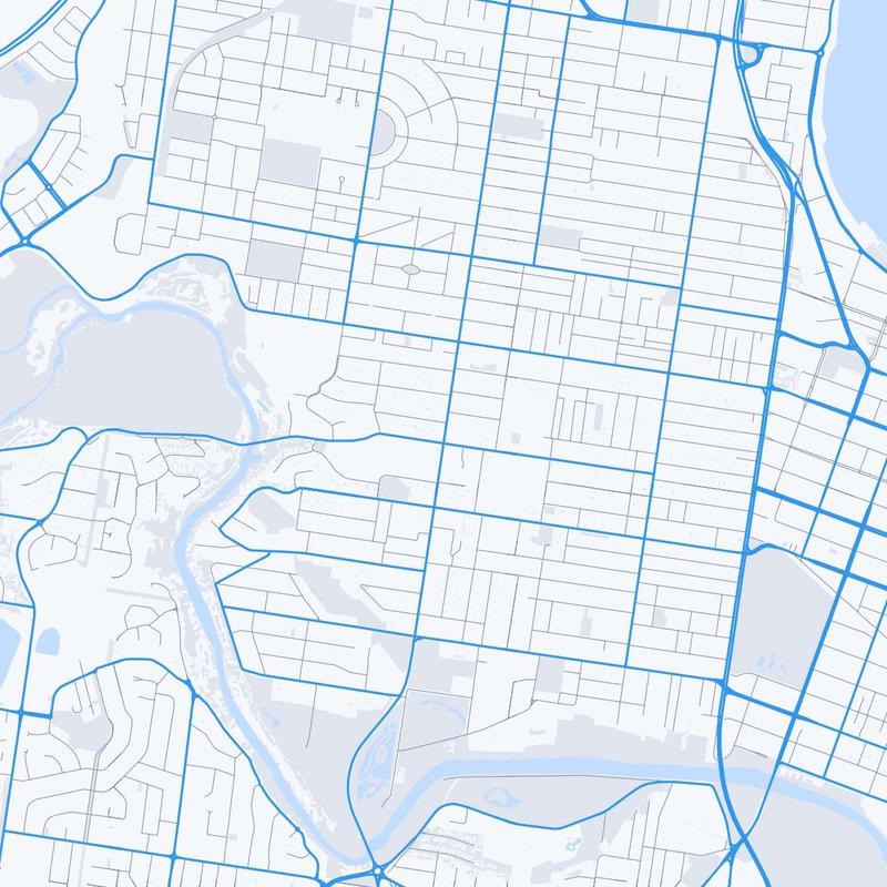 Map of Newtown