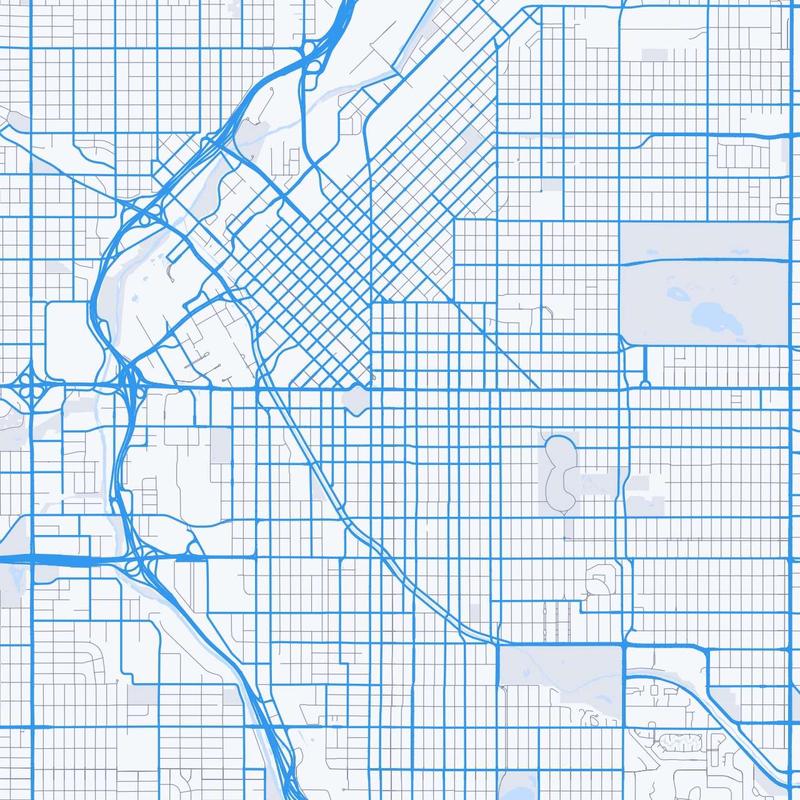 Map of Denver