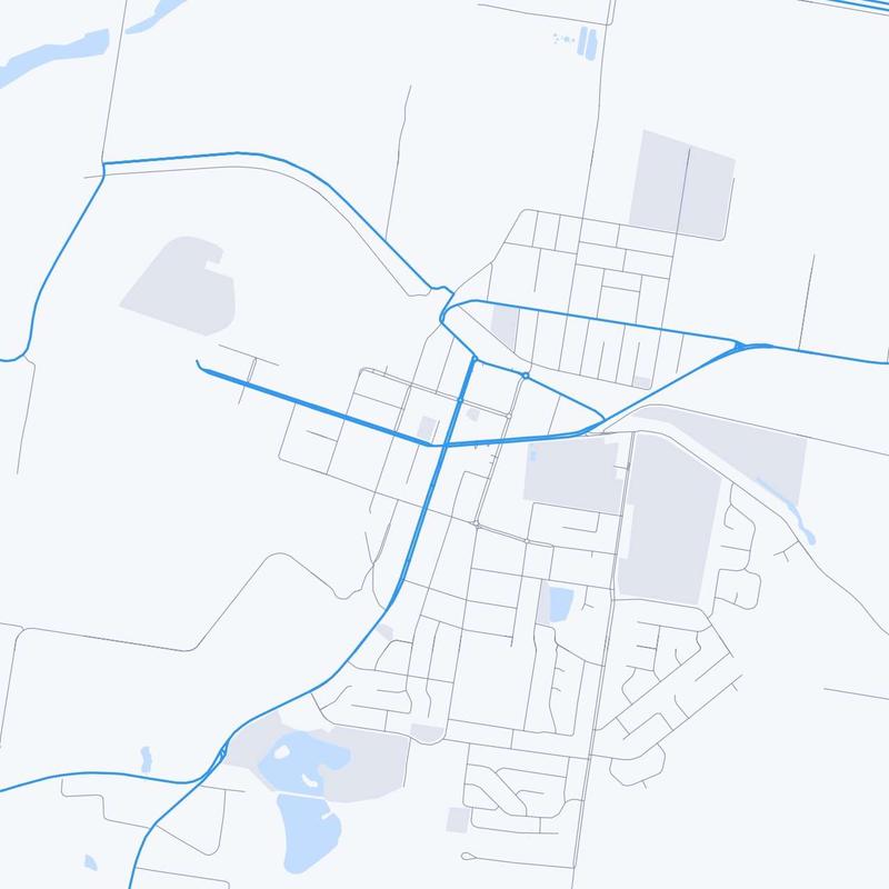 Map of Gatton