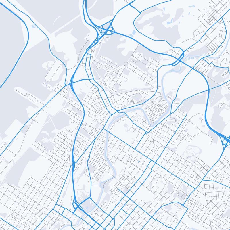 Map of Scranton