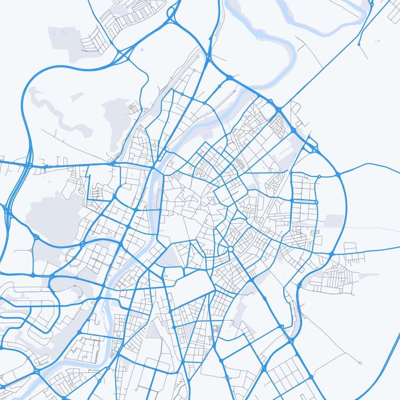 Map of Valladolid