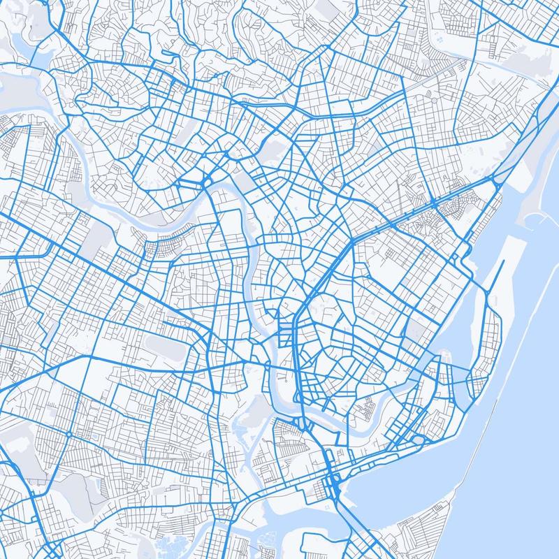 Map of Recife