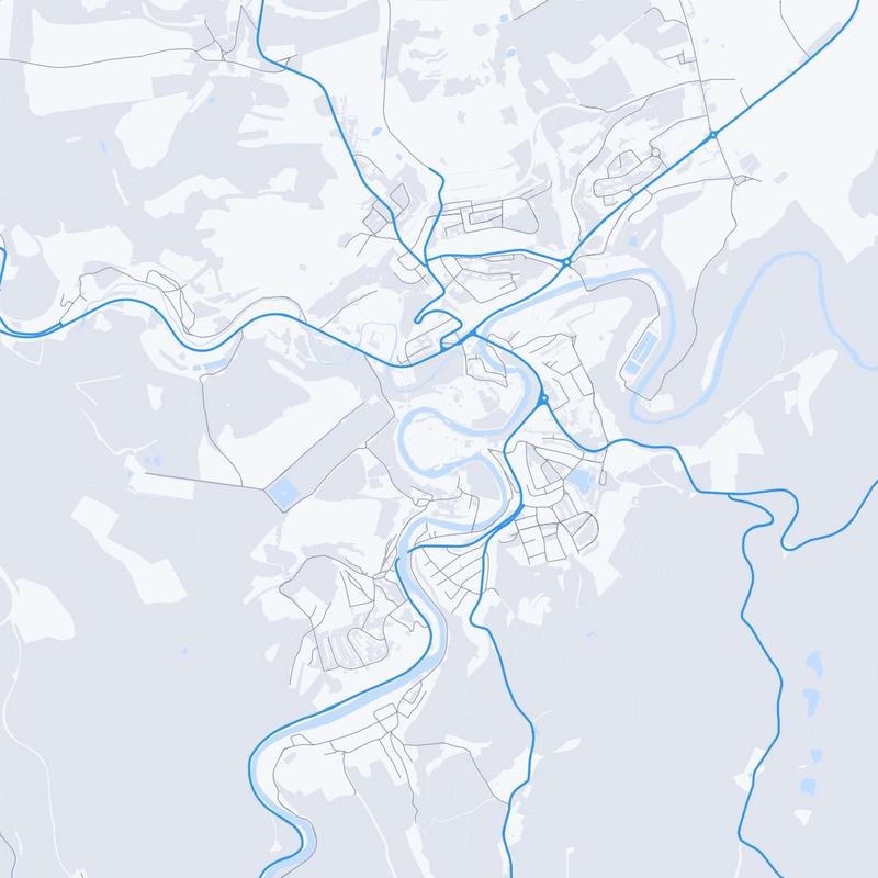 Map of Cesky Krumlov