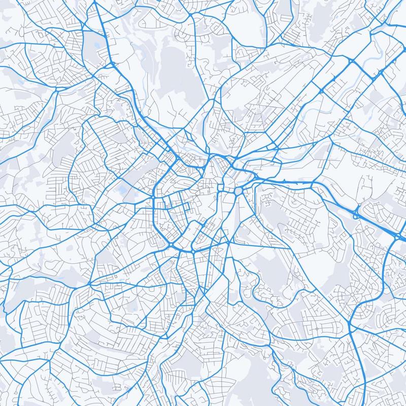 Map of Sheffield