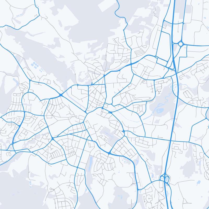 Map of Bayreuth