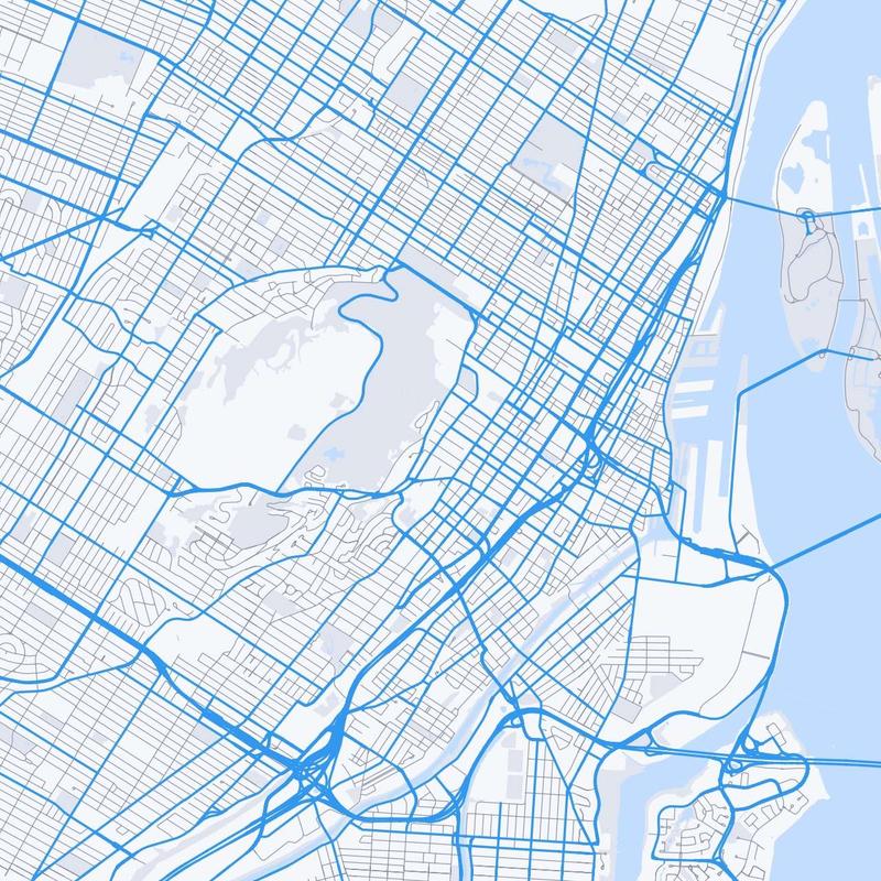 Map of Montreal