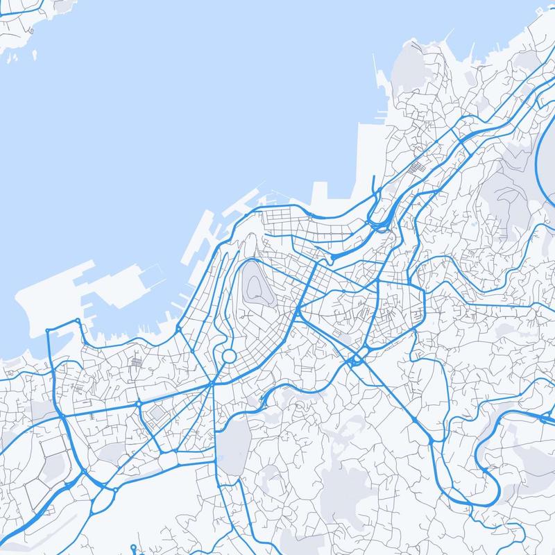Map of Vigo