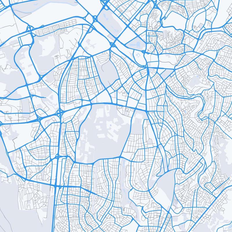 Map of Ankara