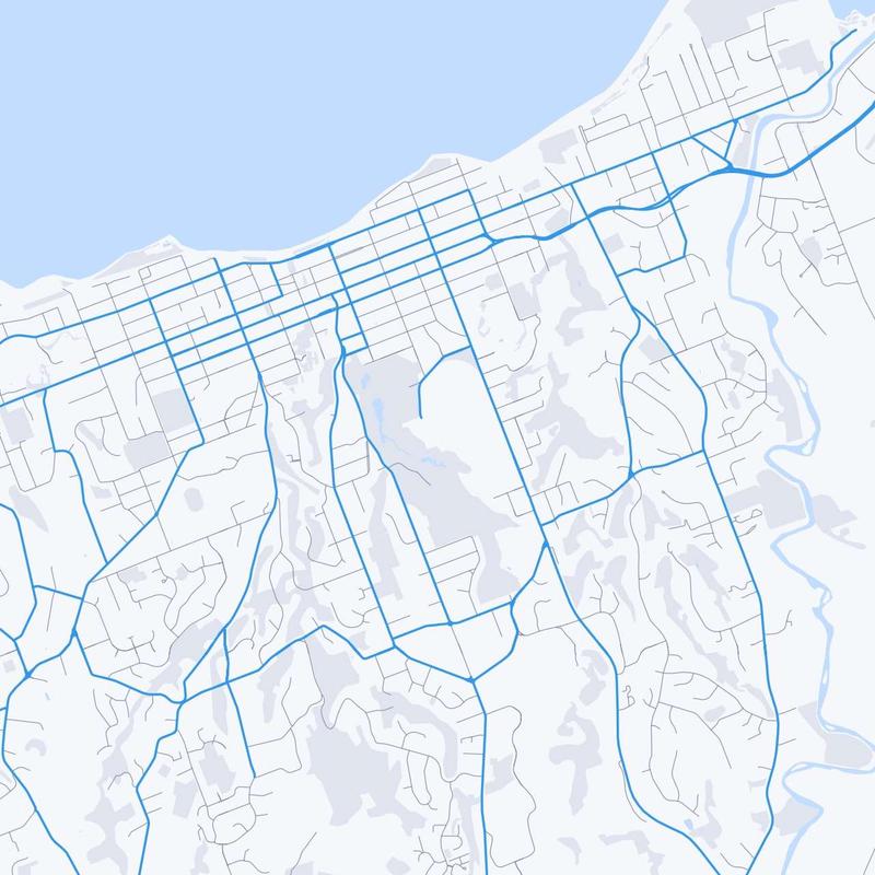 Map of New Plymouth