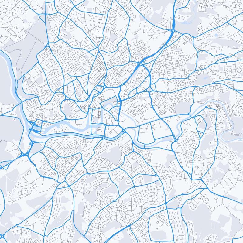Map of Bristol