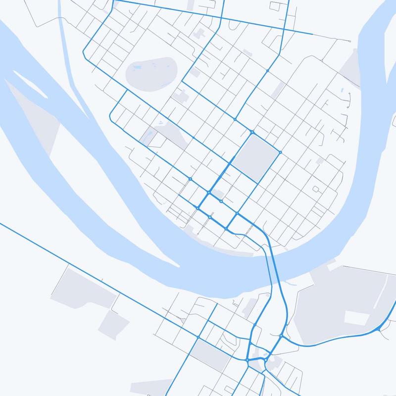 Map of Grafton