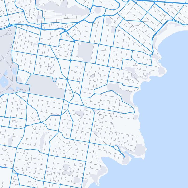 Map of Bronte