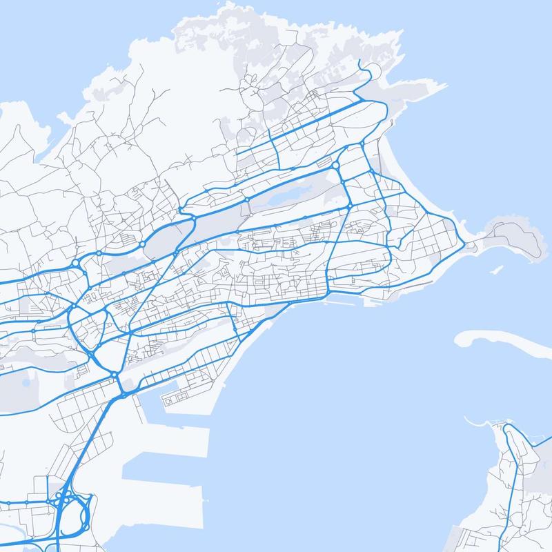 Map of Santander