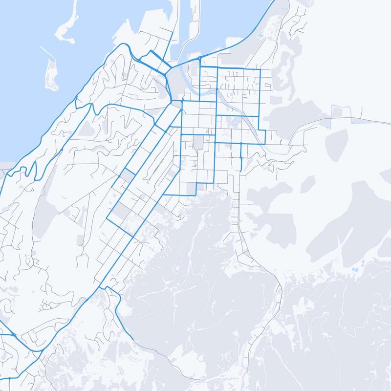 Map of Nelson
