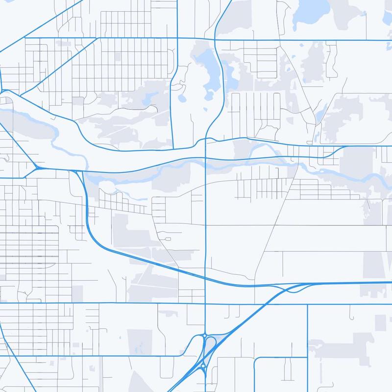 Map of Kalamazoo