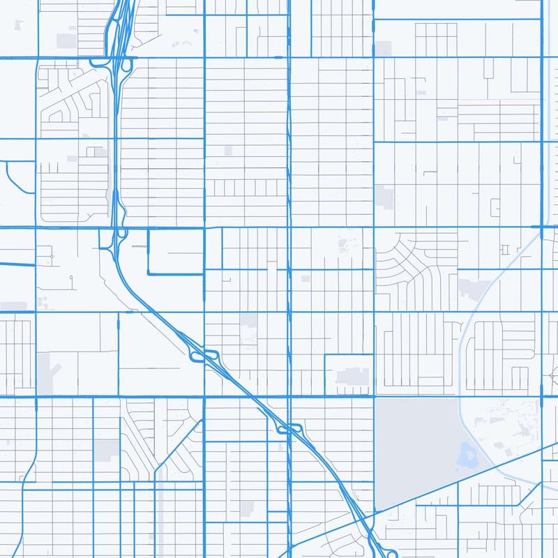 Map of Lawndale