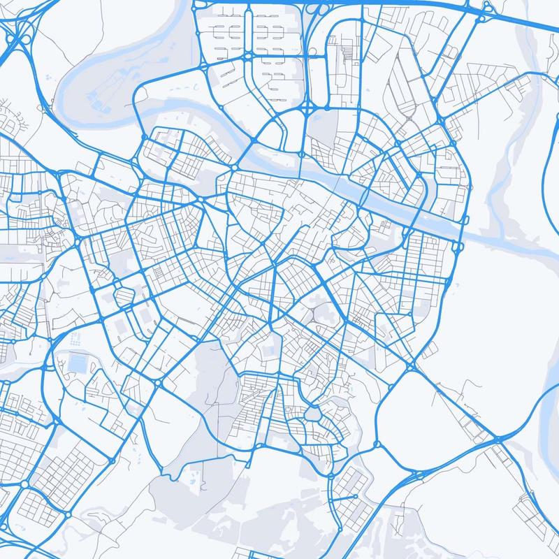 Map of Zaragoza