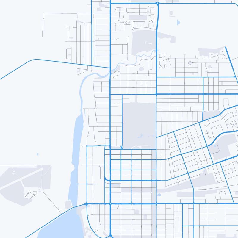 Map of Invercargill