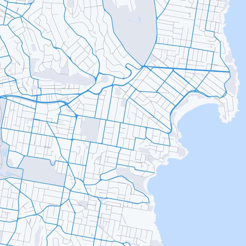 Map of Bondi
