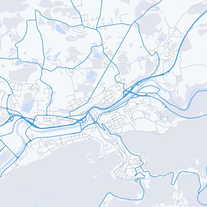 Map of Karlovy Vary