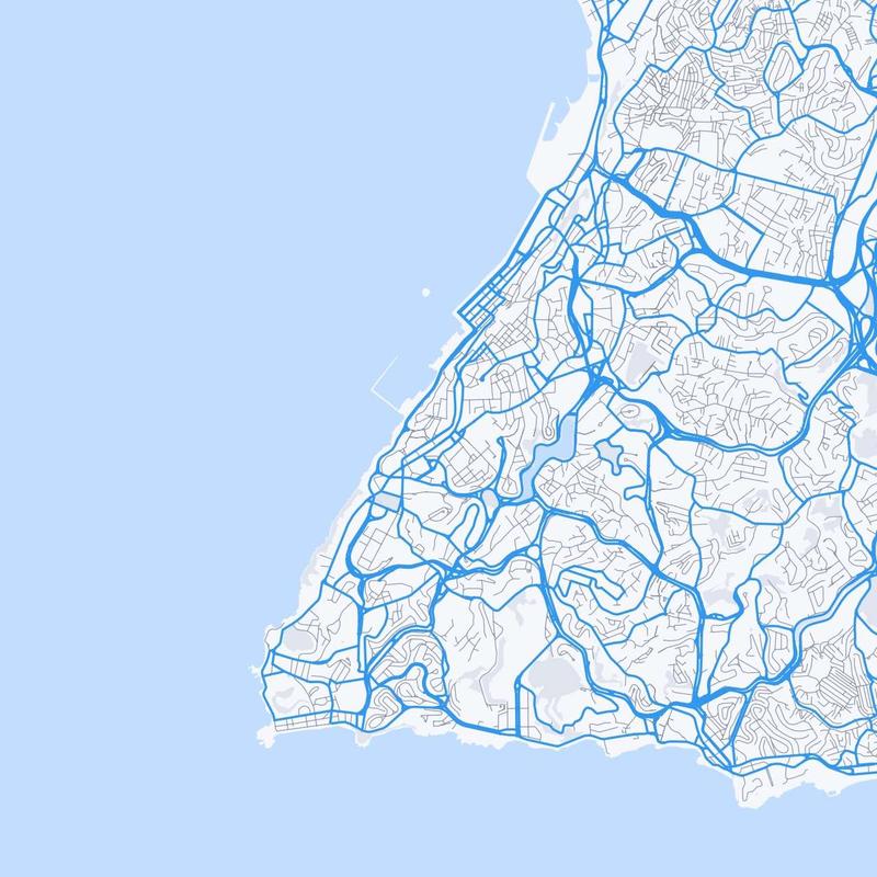 Map of Salvador