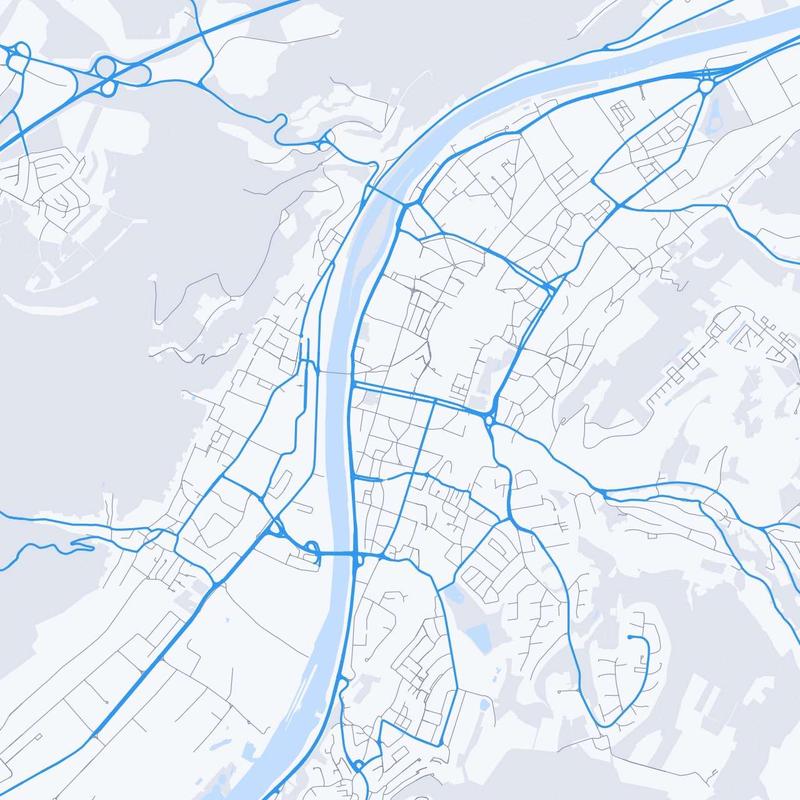 Map of Trier
