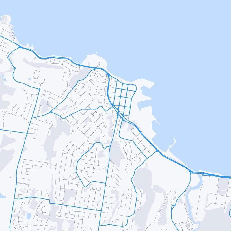 Map of Burnie
